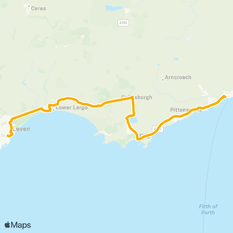 Stagecoach East Scotland Harbour - Bus Station map