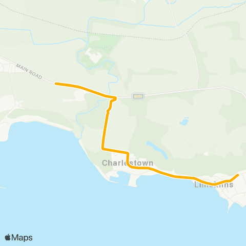 Stagecoach East Scotland Primary School - Waulkmill Farm map