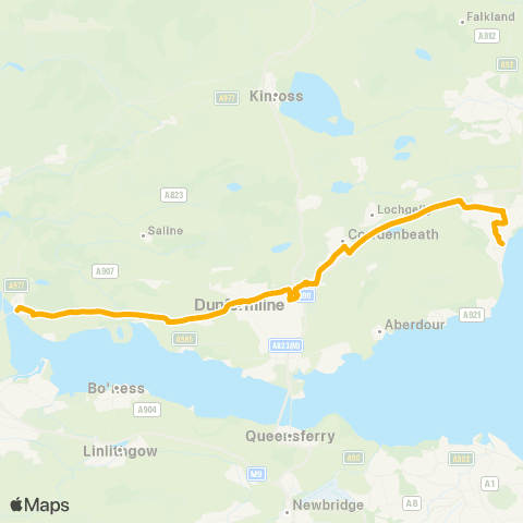 Stagecoach East Scotland Bus Station - Bus Station map