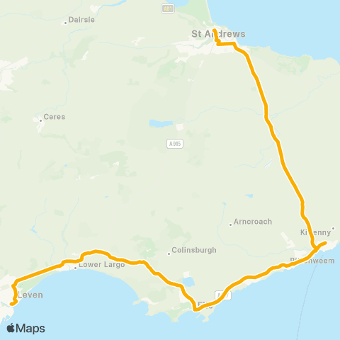 Stagecoach East Scotland Park & Ride Arrival Bay - Bus Station map