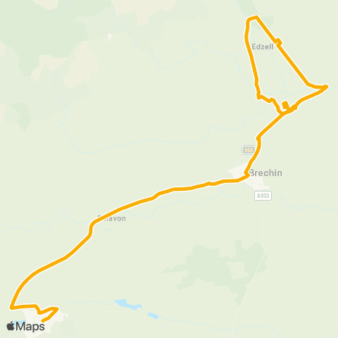 Stagecoach East Scotland Seagate Bus Sta - Royal Bank of Scotland map