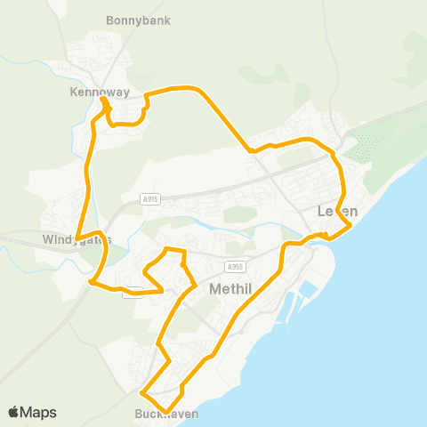 Stagecoach East Scotland Bus Station - Bus Station map