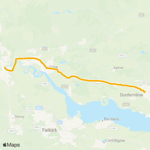 Stagecoach East Scotland Bus Station - Bus Station map