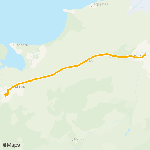 Stagecoach Bluebird Corrour Court - Bus Station map