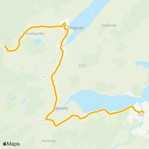 Stagecoach Bluebird Bus Station Stance 4 - Square map