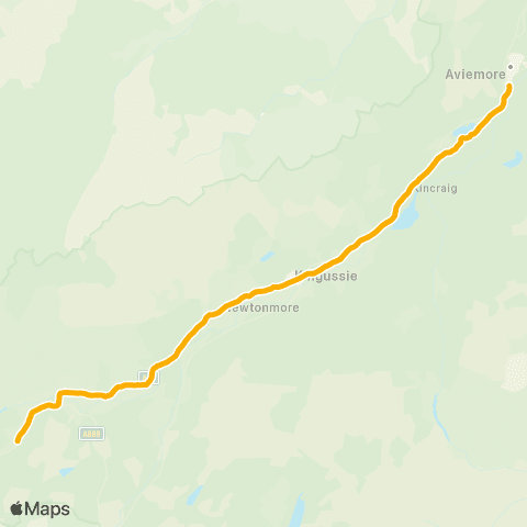 Stagecoach Bluebird Strathmashie House - Cairngorm Hotel map
