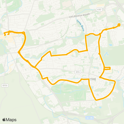Stagecoach East Scotland Bus Station - Bus Station map