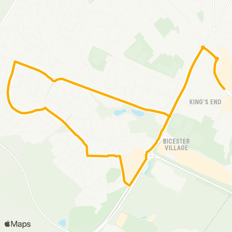 Stagecoach Oxfordshire Pioneer Square - Pioneer Square map