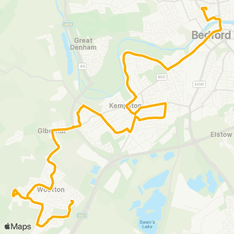 Stagecoach East Folkes Road - Bus Station map