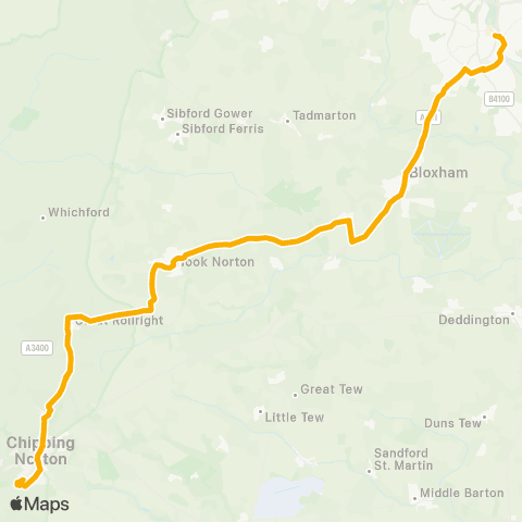 Stagecoach Oxfordshire Bus Station - Churchill House map