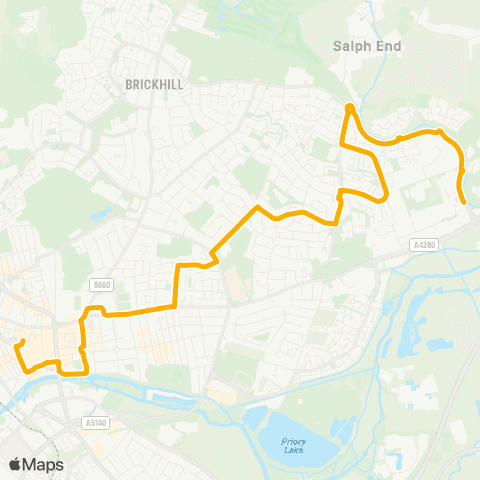 Stagecoach East Bus Station - Caxton Road map