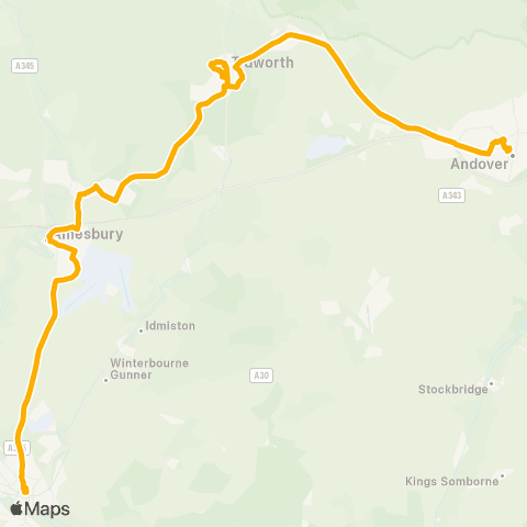 Stagecoach South Bus Station - Blue Boar Row map