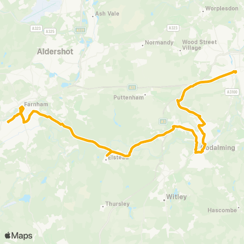 Stagecoach South Cathedral - Cathedral map