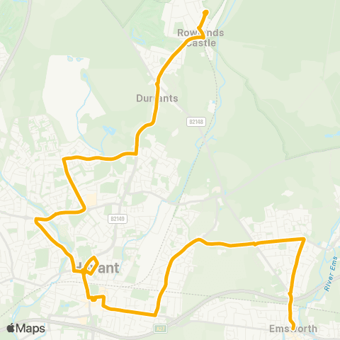 Stagecoach South Baptist Church - Uplands Green map