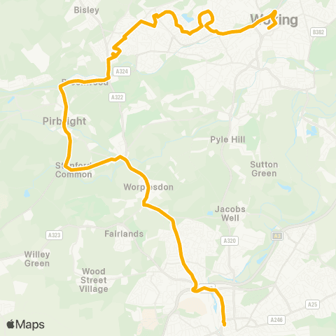 Stagecoach South Bus Station - Station map
