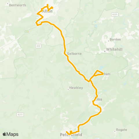 Stagecoach South Rail Station - Station map