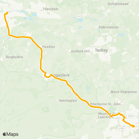Stagecoach South Bus Station - Newbury Wharf map