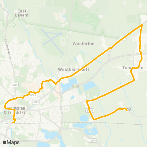 Stagecoach South Nettleton Avenue - Cathedral map