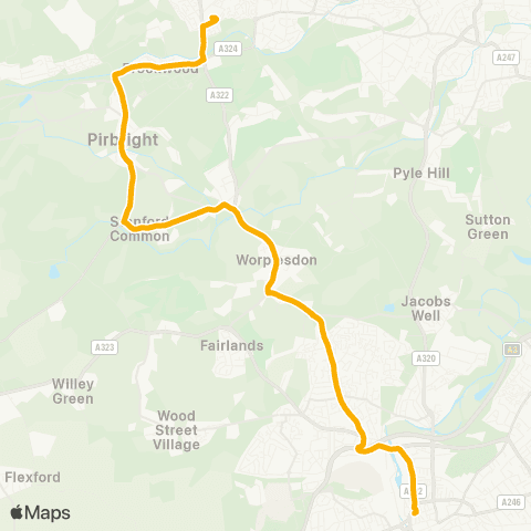 Stagecoach South Friary Bus Station - Sainsbury's map