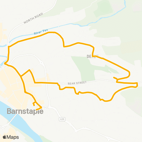 Stagecoach South West Bus Station - Bus Station map