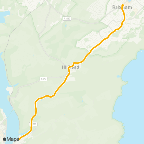 Stagecoach South West Banjo - Town Square map