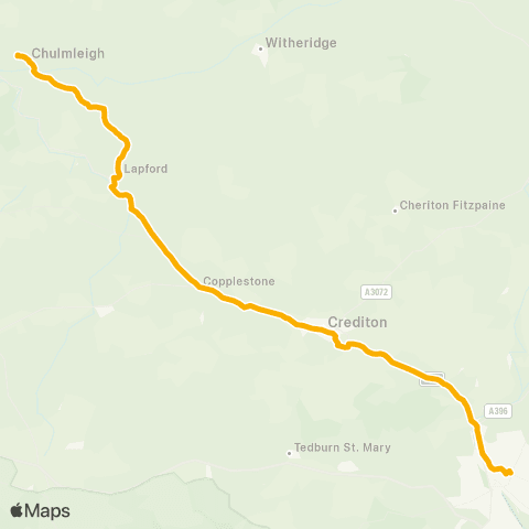 Stagecoach South West New Health Centre - Bus Station map
