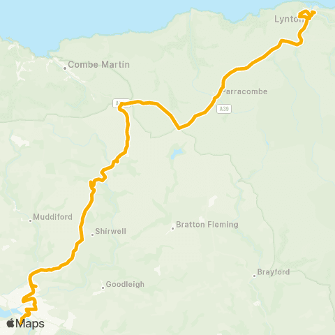 Stagecoach South West Lyndale Coach Park - Rail Station map