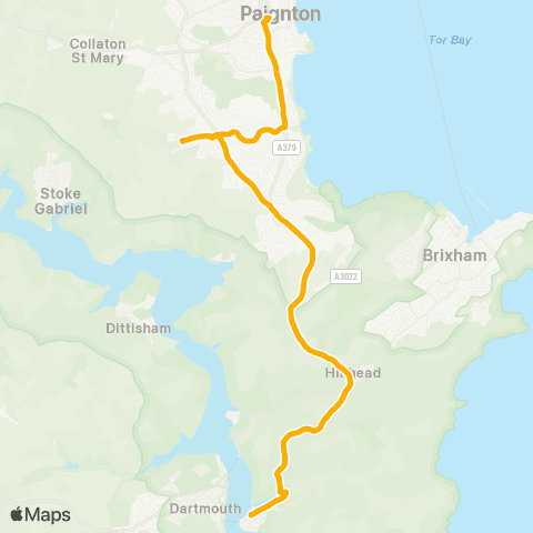 Stagecoach South West Banjo - Bus Station map