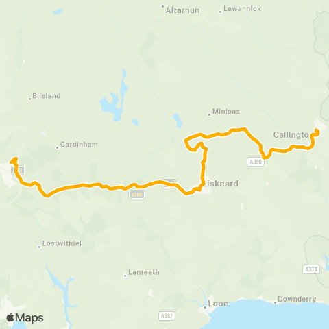 Stagecoach South West Callywith College Car Park - Lloyds Bank map