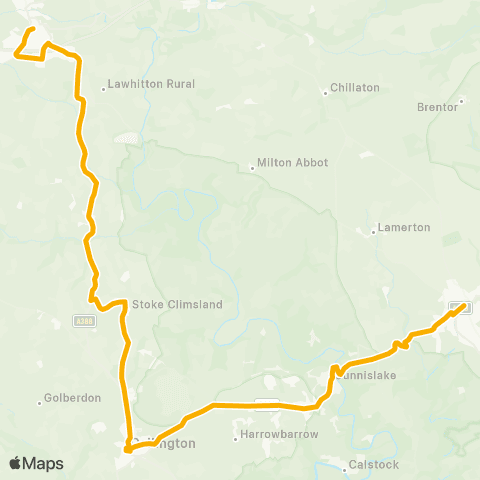 Stagecoach South West Westgate Street - Bus Station map