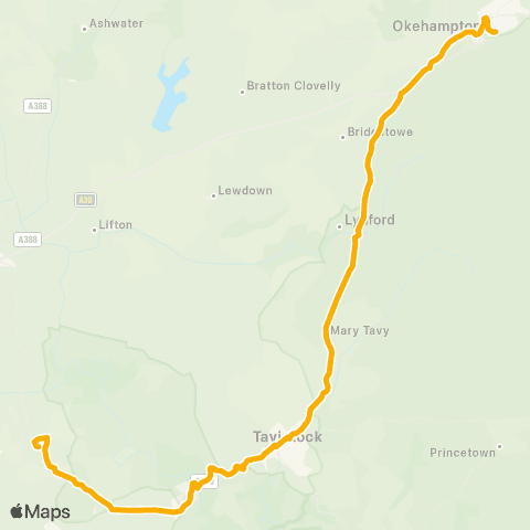 Stagecoach South West Duchy College - Bus Station map
