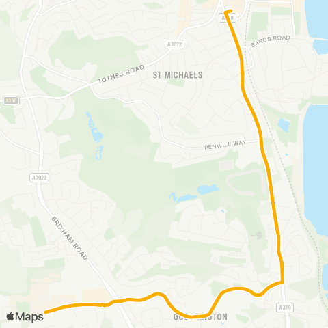 Stagecoach South West Bus Station - South Devon College map