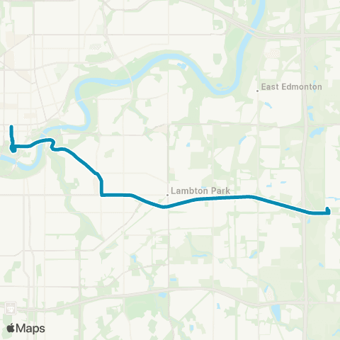 Strathcona County Transit Ordze - Government Centre map