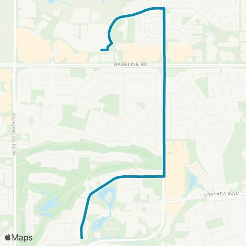 Strathcona County Transit Bethel - Centre In The Park map
