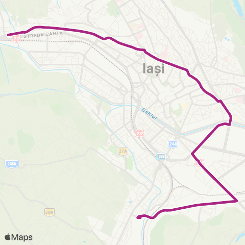 SCTP CUG I - Poitiers - Tudor Vladimirescu - Pacurari map