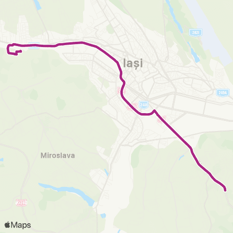 SCTP Bucium - Gara - Canta - MALL MOLDOVA map