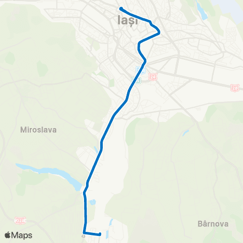 SCTP Piata Independentei - Podu Ros - Ciurea map