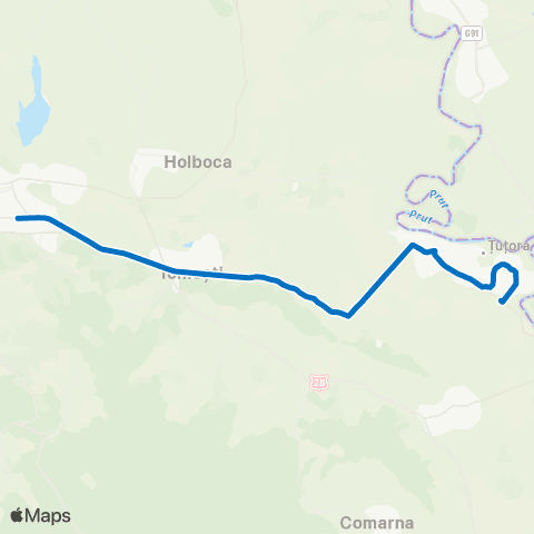 SCTP Rond Tutora - Tomesti - Tutora - Opriseni map