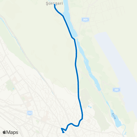 SCTP Targu Cucu - Roua Residence - Sorogari map