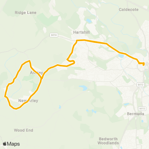 Stagecoach Midlands Bus Station - Bus Station map