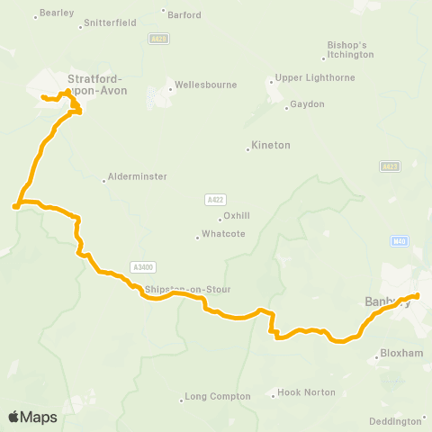Stagecoach Midlands College Arms - Natwest Bank map