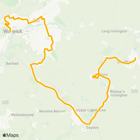 Stagecoach Midlands Natwest Bank - Railway Station map