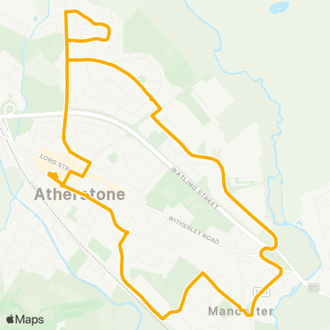Stagecoach Midlands Bus Station - Bus Station map
