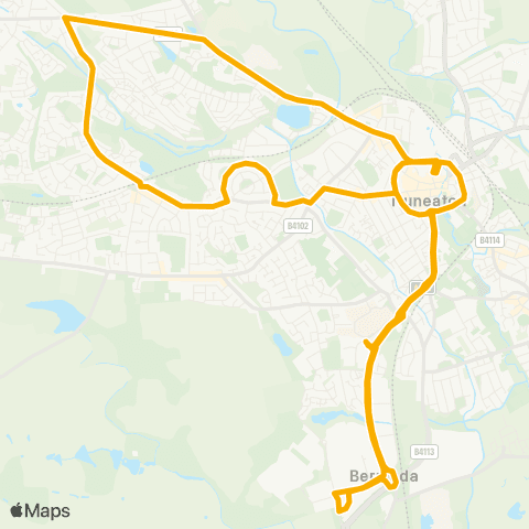 Stagecoach Midlands Bus Station - Bus Station map