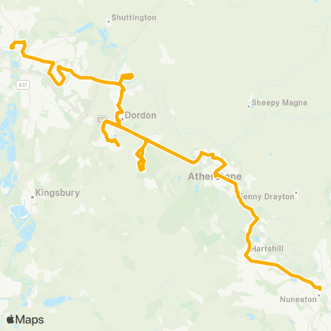 Stagecoach Midlands Bus Station - Bus Station map