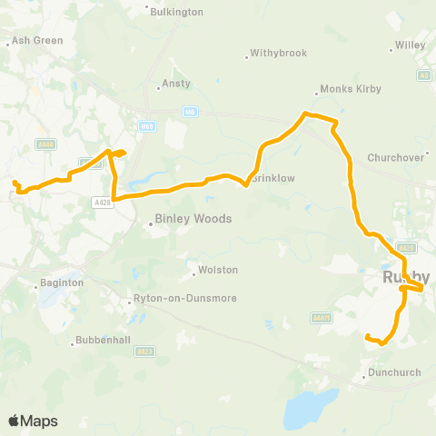 Stagecoach Midlands Pool Meadow Bus Station - Bus Shelter map