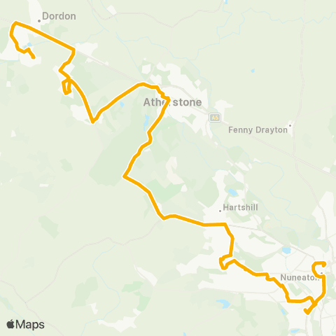 Stagecoach Midlands Bus Station - Bus Station map