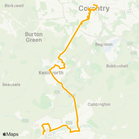 Stagecoach Midlands Bus Station - Transport Museum map