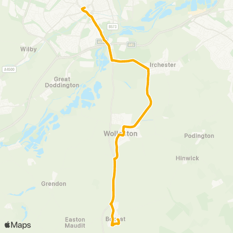 Stagecoach Midlands Church St Interchange - Camden Square map