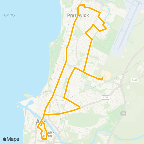 Stagecoach West Scotland Fullarton Street - Fullarton Street map